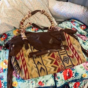 Beautiful Free People duffle bag